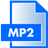 MP2 File Extension Icon 48x48 png